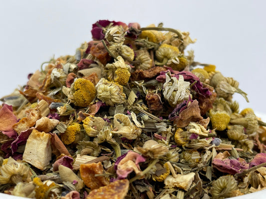 Feeling Groovy Flower Loose Leaf Herbal Tea For Relaxation Caffeine Free-0