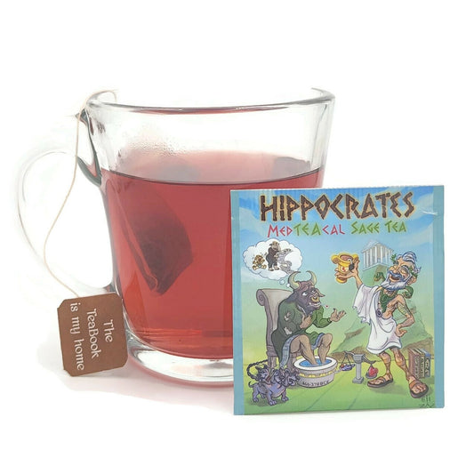 Hippocrates: Med-TEA-cal Sage and Berry Tea.