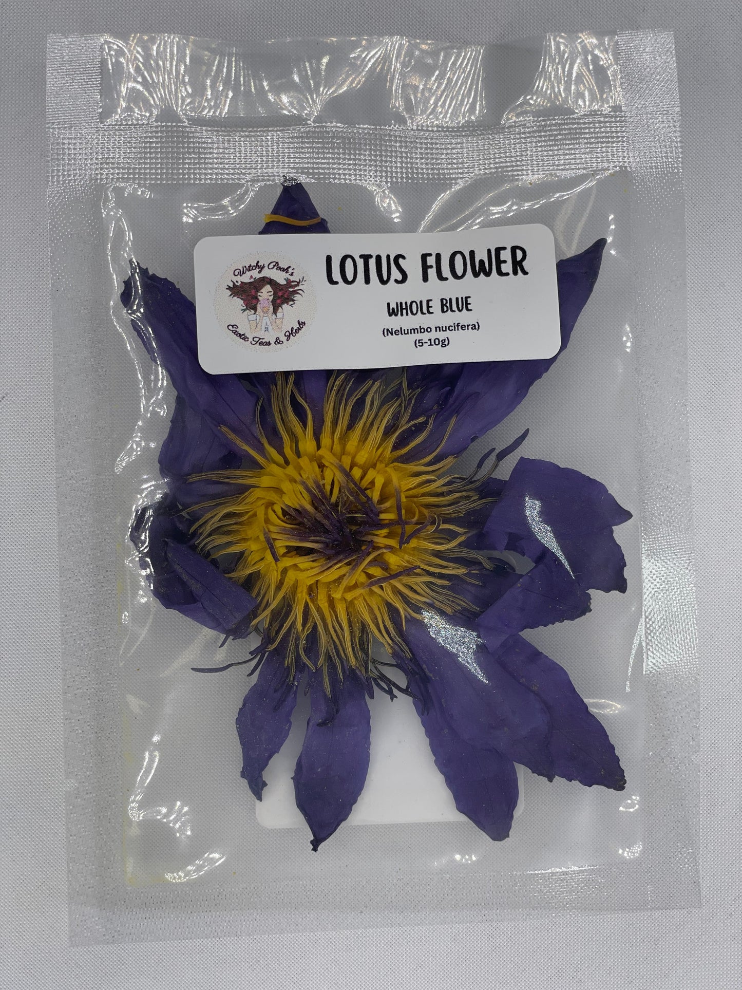 Lotus Flowers, Whole Flowers Blue and Yellow For Tea, Sleep Aid and Enlightenment Rituals-0