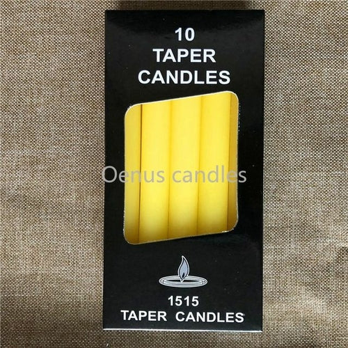 Set Of 10 Colored Mini Taper Chime Candle Spiritual Magic Candle For