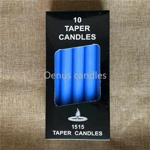 Set Of 10 Colored Mini Taper Chime Candle Spiritual Magic Candle For