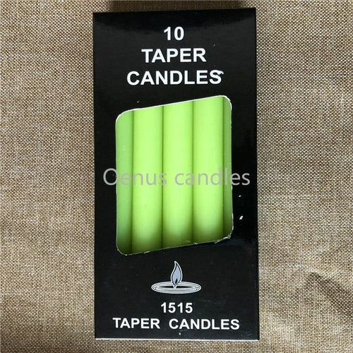 Set Of 10 Colored Mini Taper Chime Candle Spiritual Magic Candle For