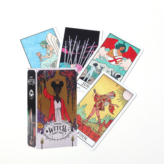 The Modern Witch Tarot Deck Guidebook Card Table Card Game Magical