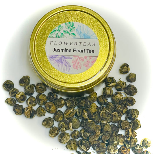 Jasmine Pearl Green Tea Loose Leaf