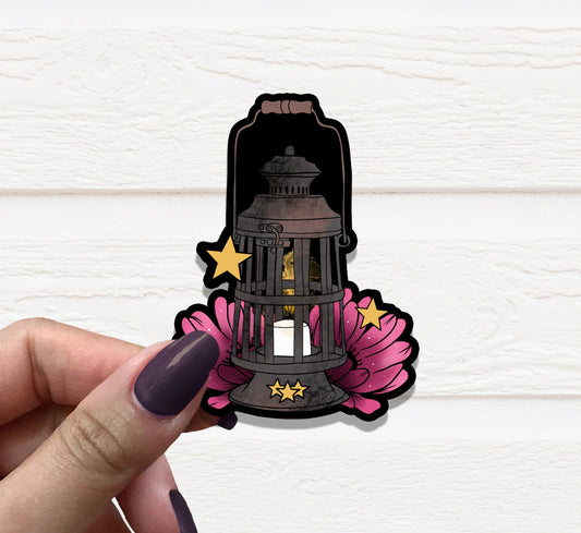 Witchy Lantern Sticker